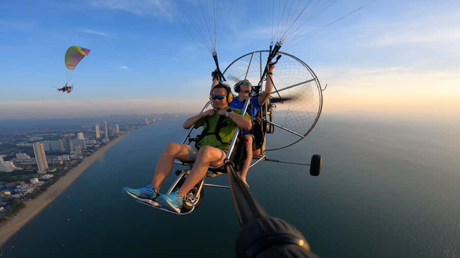 Pattaya: Paramotor Tour with Pickup Service by TSA Thailand - What the Flight Actually Feels Like (Weightlessness, Wind, and Bird-Style Views)