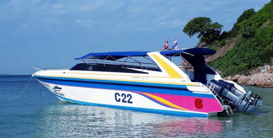 Pattaya: Private Speedboat to Coral Islands Cruise - A Private Speedboat Day From Manta Marina Pattaya