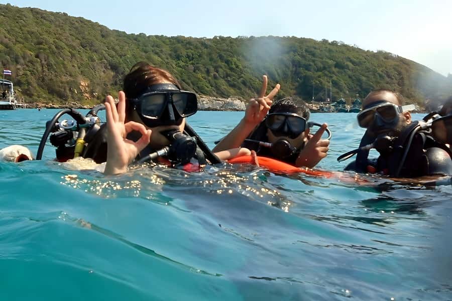 Pattaya: Snorkeling or Beginner Scuba Diving Tour with lunch - Pattaya to open water: an 8-hour day with real breaks