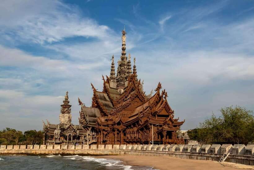 Pattaya: The Sanctuary of Truth Entry Ticket with Transfer - Sanctuary of Truth by the Sea: Wooden Detail Meets Big Ideas