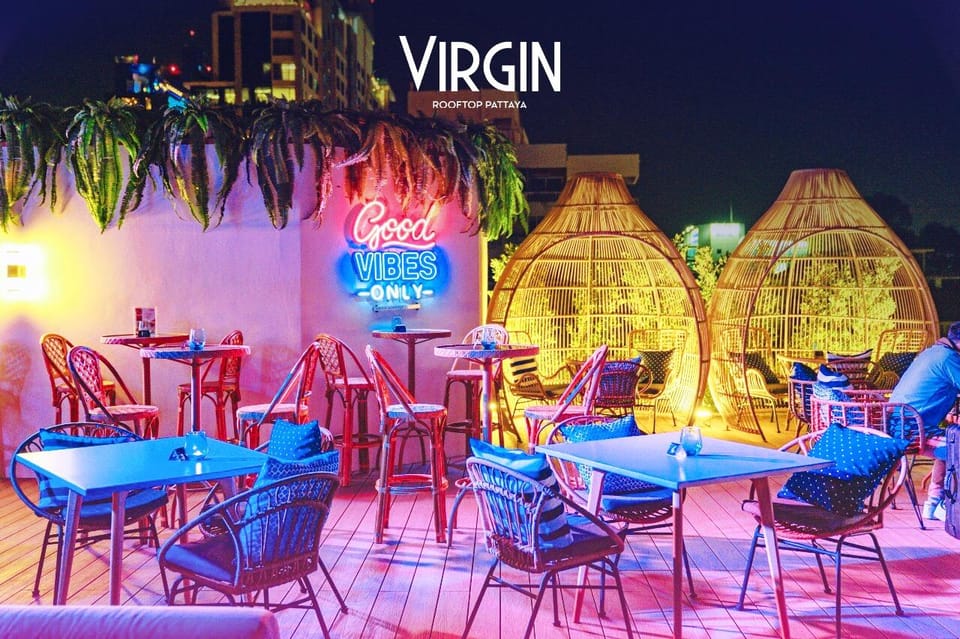 Pattaya: Virgin Rooftop - Gourmet Food and Signature Drinks: Easier Ordering, Better Outcomes