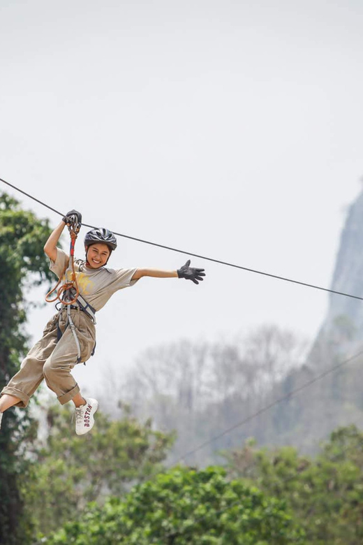 Pattaya: Zipline Adventure with 25 Platforms w/ Kids Option - Tarzan Adventure Pattaya: The Setup Before You Fly