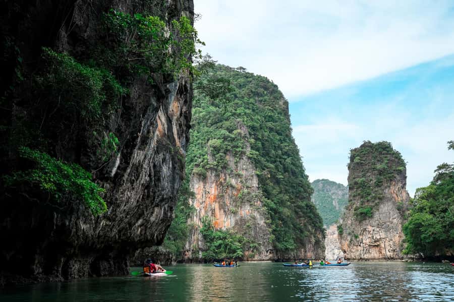 Phang Nga Bay Day Tour & Canoeing by Big Boat (Not crowded) - Big-Boat Comfort From Phuket: Transfers, Waiting Lounge, and Restroom