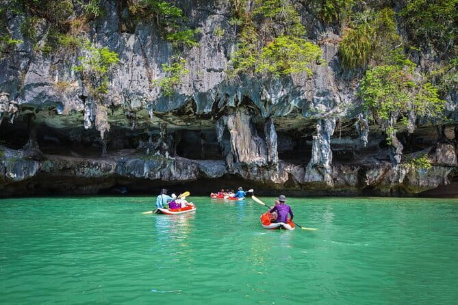 Phang Nga Bay Day Trip to Panak and James Bond Island by Speedboat from Phuket - How the day feels: a speedboat loop with kayaking built in