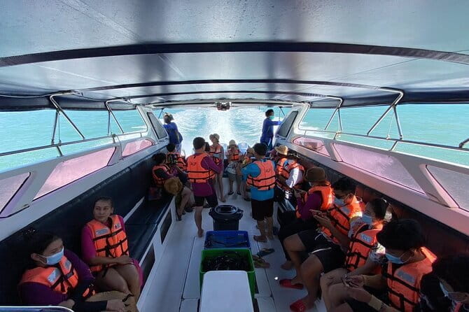 Phang Nga Bay Day Trip to Panak and James Bond Island by Speedboat from Phuket - Phang Nga Bay cruising: the big limestone views come early