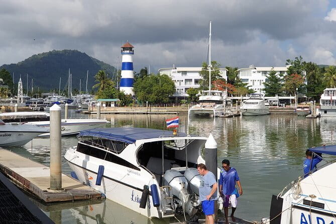 Phang Nga Bay Day Trip to Panak and James Bond Island by Speedboat from Phuket - Phuket Boat Lagoon start: quick screening and a real briefing