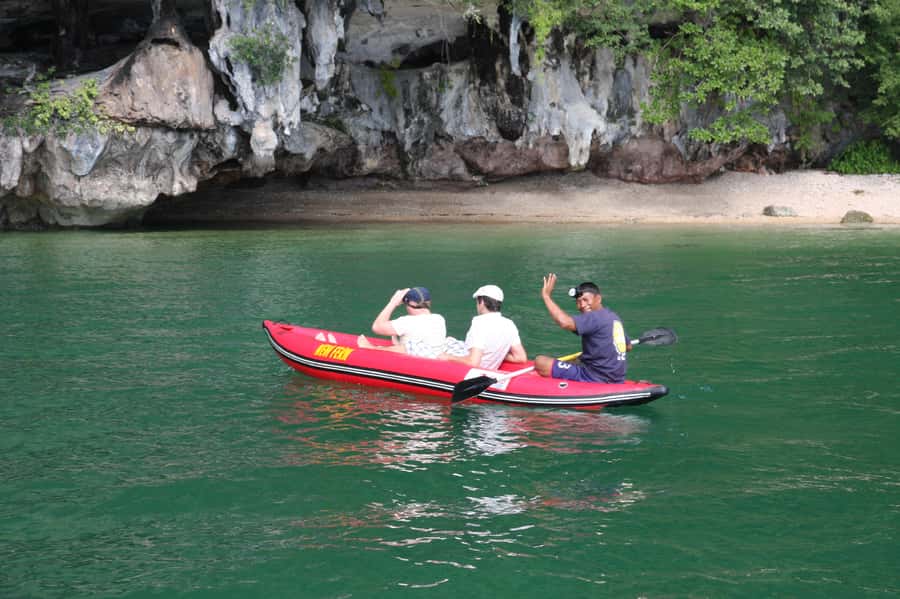 Phang Nga Bay: Longtail Boat Sightseeing Tour - Canoe Through Sea Caves: When the Guide Does the Paddling