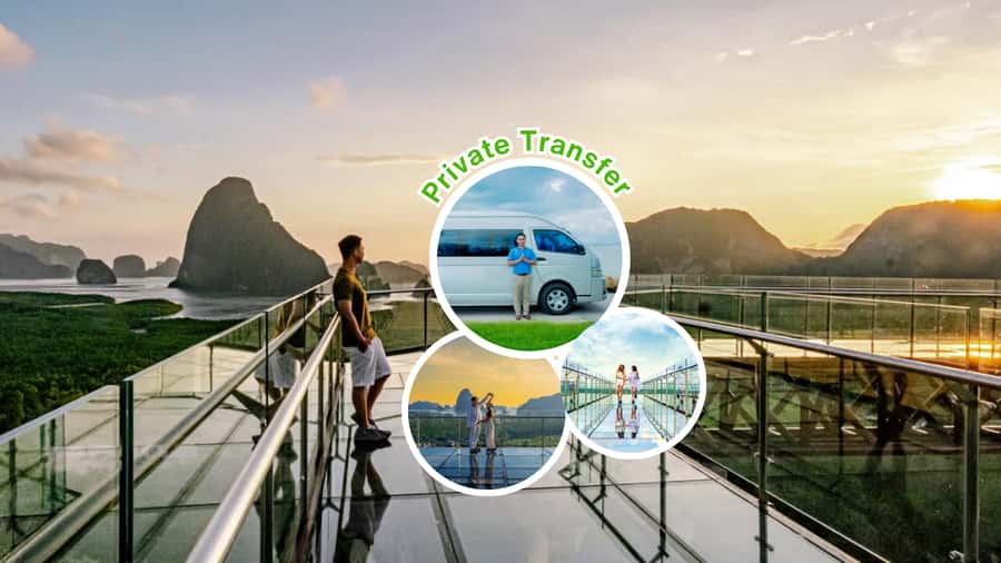 Phang Nga Bay Skywalk at Samet Nangshe with Private Transfer - Beyond the skywalk: exploring mangrove rivers and karst scenery
