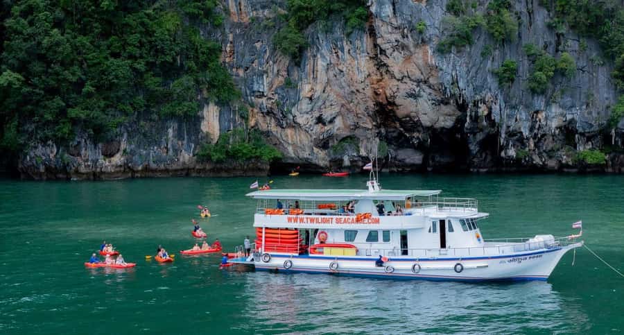 Phang-nga: James Bond Twilight Sea Canoe & Glowing Plankton - The Wildlife Bonus Inside the Caves (Yes, It’s Part of the Plan)