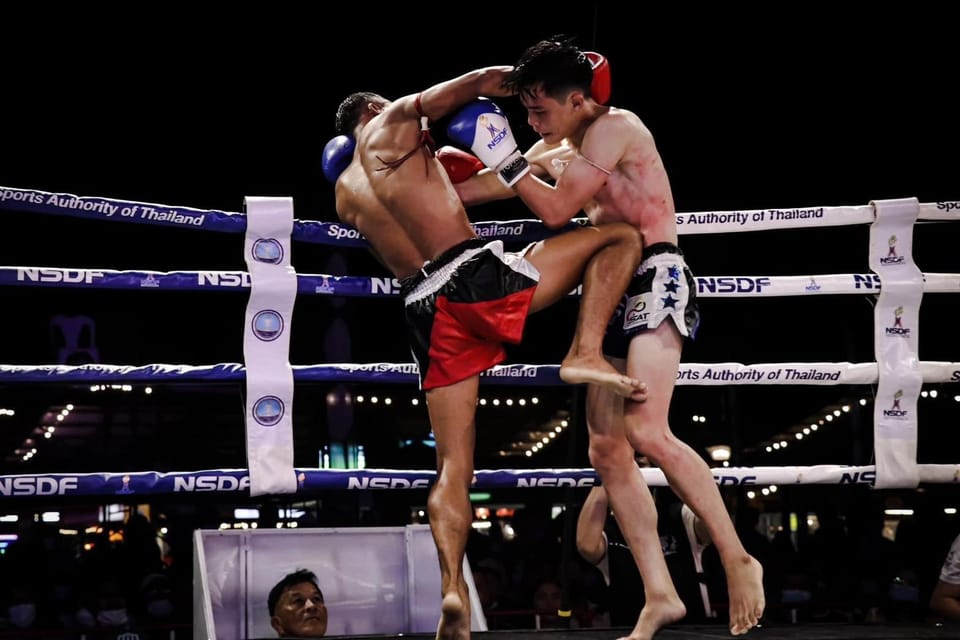 Phang-nga: Khao Lak Boxing Stadium Muay Thai - Where the energy comes from: stadium lights, crowd focus, and real intensity