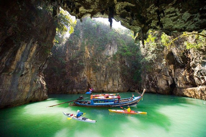 Phang Nga National Park Sea Kayak Adventure - From Phuket to the water: minivan plus ship transfer