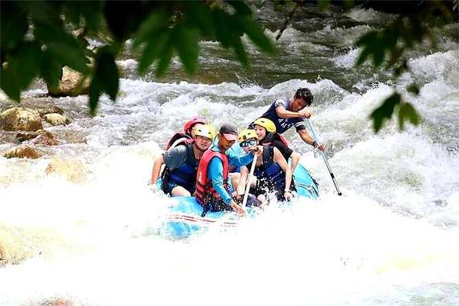 Phang Nga Tour with White Water Rafting and Zipline - The real star: 5 km (or 7 km) whitewater rafting
