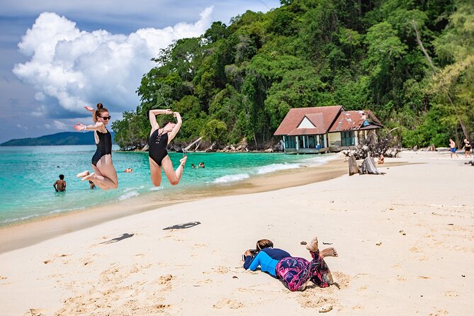 Phi Phi + 4 Islands Avoid the Crowds Tour From Krabi - Monkey Beach: quick sightseeing and photo time