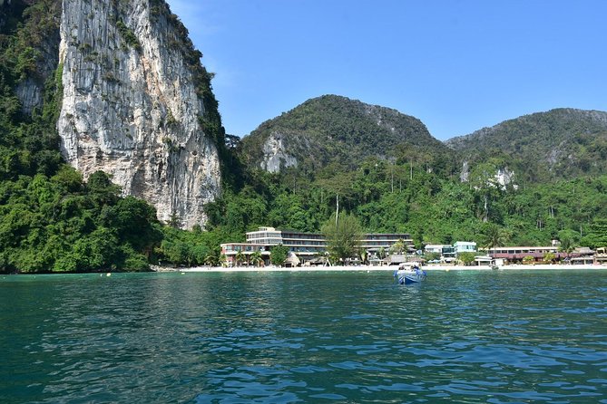 Phi Phi Don & Phi Phi Leh Sunset Trip by Arisa Speed Boat - Morning Island Stops: Bamboo, Monkey Beach, and Quick Photo Time