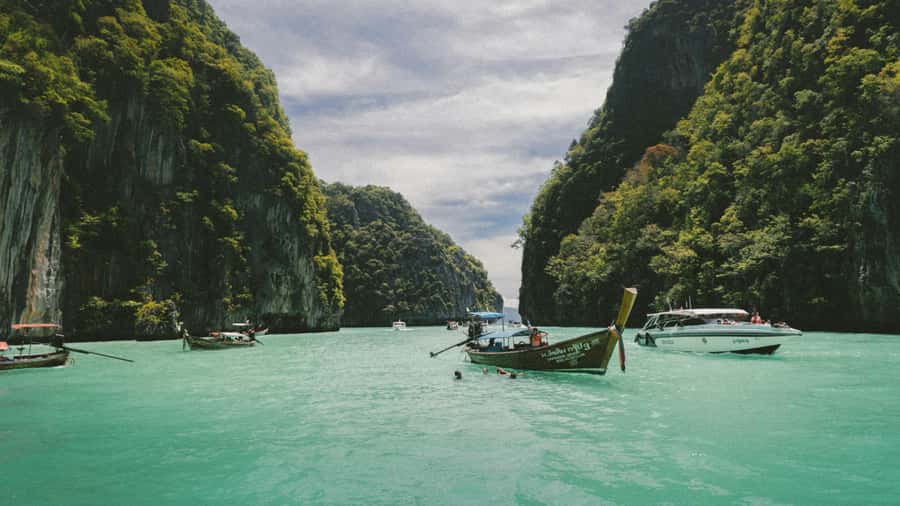 Phi Phi: Exclusive Full Day Longtail Boat to 7 Islands - Monkey Beach and Viking Cave: Short Stops With Big Atmosphere