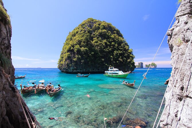 Phi Phi Island Hopping Day Trip by Speed Boat from Phuket - Viking Cave, Monkey Beach, and the Tonsai walk on Phi Phi Don
