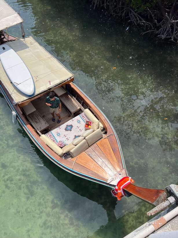 phi phi island : Luxury Private Wooden Boat Rental - The 4-hour route: what each stop is really like