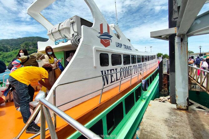 Phi Phi Island to Krabi Town by Ferry - Your Operator and the Mobile Ticket Setup