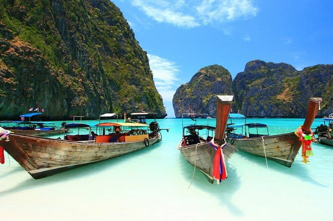 Phi Phi Islands Adventure: Ferry, Snorkeling & Island Lunch - Riding the Andaman Sea Ferry to Phi Phi Don