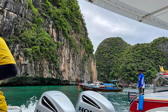 Phi Phi Islands and Maya Bay Tour by Speedboat from Krabi - Loh Samah Bay and Pileh Bay: Cliffs, Lagoon Water, and Snorkel-Friendly Breaks