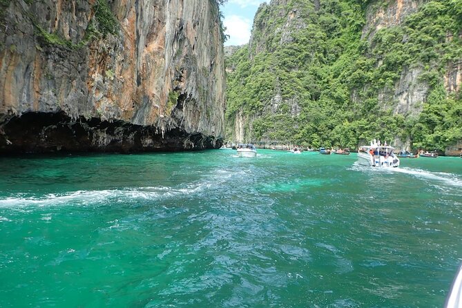 Phi Phi Islands and Maya Bay Tour by Speedboat from Krabi - Monkey Beach and Viking Cave: Quick Wildlife Encounters and Cave Views