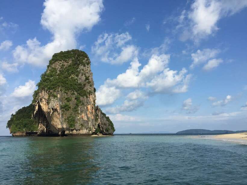Phranang Cave Sunset with BBQ dinner & Plankton Tour - Sunset at Phranang Beach: the payoff is the timing