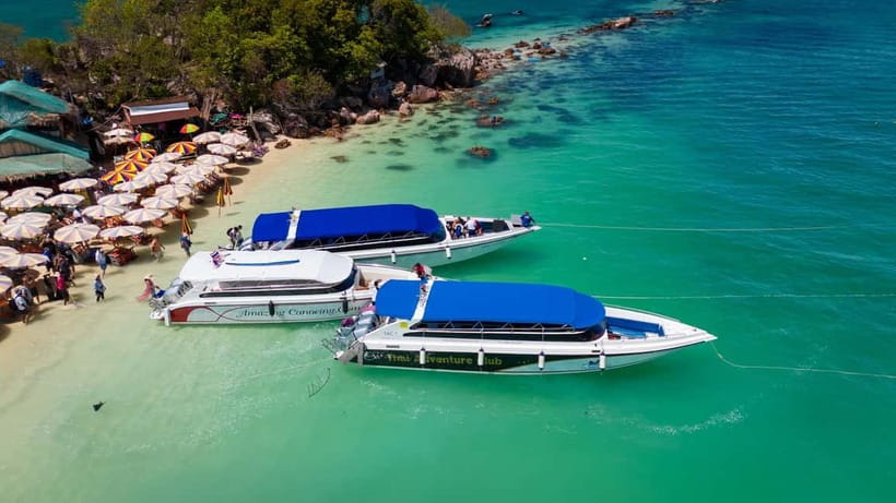 Phuket: 3 Khai Islands Speedboat Tour- Snorkeling & Relaxing - Khai Islands return time: swimming, scenery, and odd little surprises