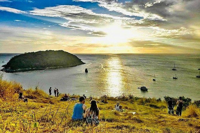 Phuket Amazing Sunset Tour : The Best Sunset, Beach & Local Food Experience - Stop 1: Windmill Viewpoint for Sunset Photos and Mountain Air