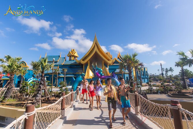 Phuket: Andamanda Water Park Admission Ticket - Entering the park: mobile ticket, bag checks, and your first game plan