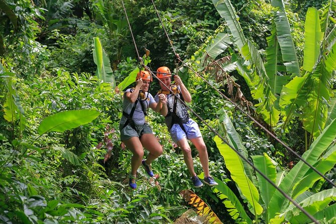 Phuket ATV Tour to Big Buddha View Point and Zipline Adventure - ATV riding through rubber-tree jungle trails and hills