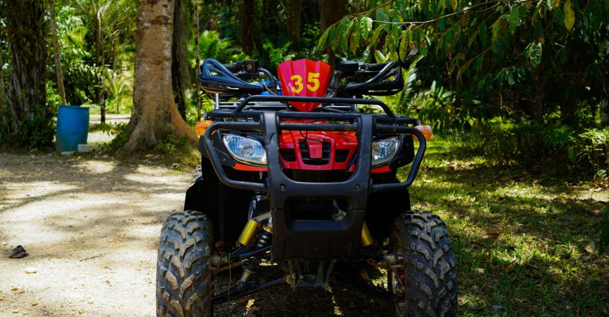 Phuket: ATV Tour with Sea Views and Big Buddha Temple - The viewpoint and swing stop with 360-degree ocean views