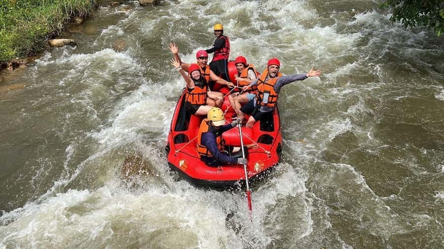 Phuket: Bamboo Rafting 5KM + ATV 30MIN with Adv Raft Option - Safety and rules that affect your comfort