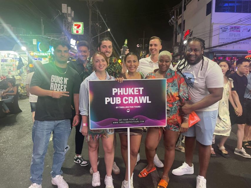 Phuket: Bar Crawl Tour - Bangla Road at 9:30 PM: the energy you’re buying