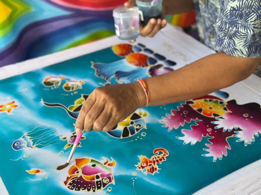 Phuket: Batik Workshop Making and Painting Class - What happens after you paint: the finishing phase (and why it’s worth trusting)