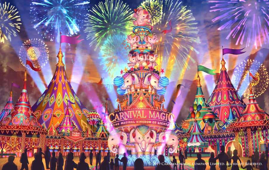 Phuket: Carnival Magic Show + Buffet Dinner - Entering Carnival Magic Phuket: a night theme park built for big visuals