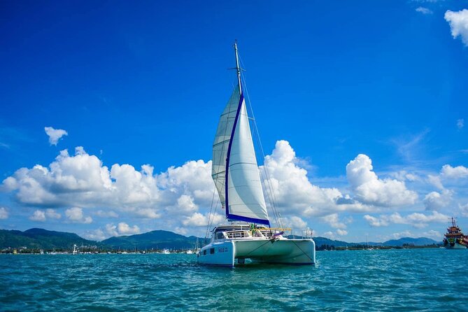 Phuket Catamaran Snorkel & Sunset: Coral & Racha - Lunch onboard at about 12:20: practical food that doesn’t slow you down