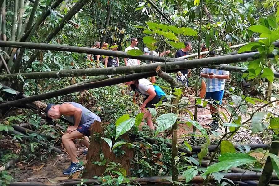 Phuket: Cheow Lan Lake, Diamond Cave, Hiking, All Included - The rainforest hike: short, but expect mud