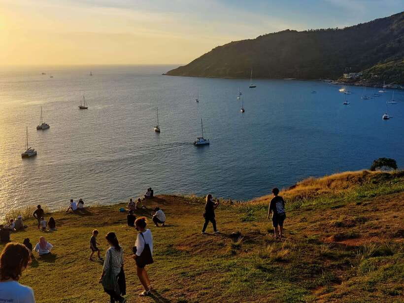 Phuket City Tour with Viewpoints, Temples & Elephant Feeding - Karon Viewpoint and the Windmill Viewpoint: your best beach photos per minute