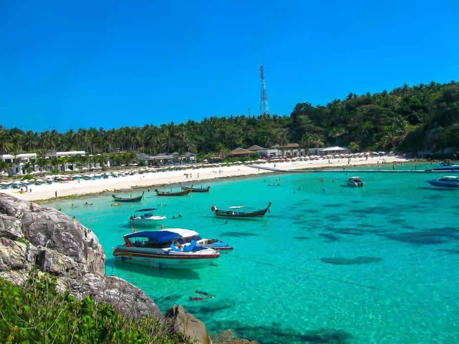 Phuket: Coral and Racha Island Yacht Tour with Lunch - Racha Yai Island: White Sand, Clear Water, and Proper Snorkeling