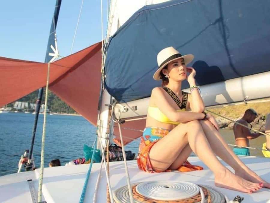 Phuket: Coral and Racha Islands Catamaran Cruise with Lunch - Sunset and Bottom Fishing: A Different Kind of Finish
