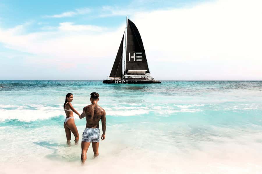 Phuket: Coral and Racha Islands Hype Luxury Catamaran - Coral Island First: Beach Time, Sea Urchins, and the Best Way to Enjoy It