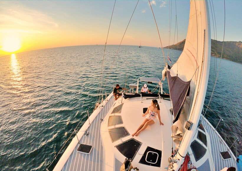Phuket: Coral Island Catamaran Cruise with Sunset Dinner - Getting From Patong, Kata, or Karon to Chalong Pier (Without Stress)