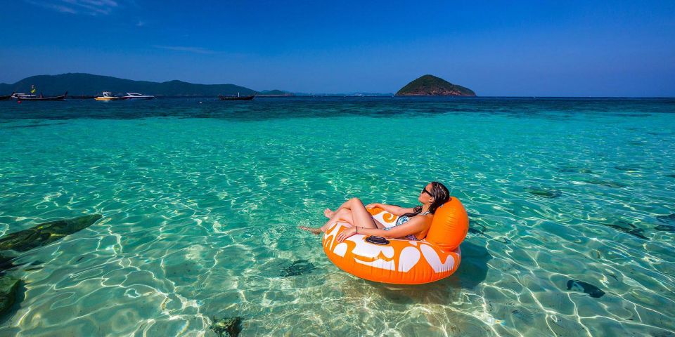 Phuket: Coral Island Day Tour by Speedboat - Chalong Pier: safety briefing and getting ready to go