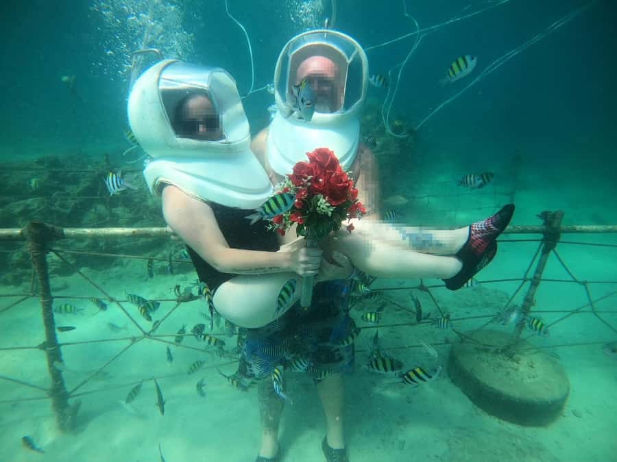 Phuket: Coral Island Tour and Sea Walking - Chalong Pier to the first island: speedboat ride reality check