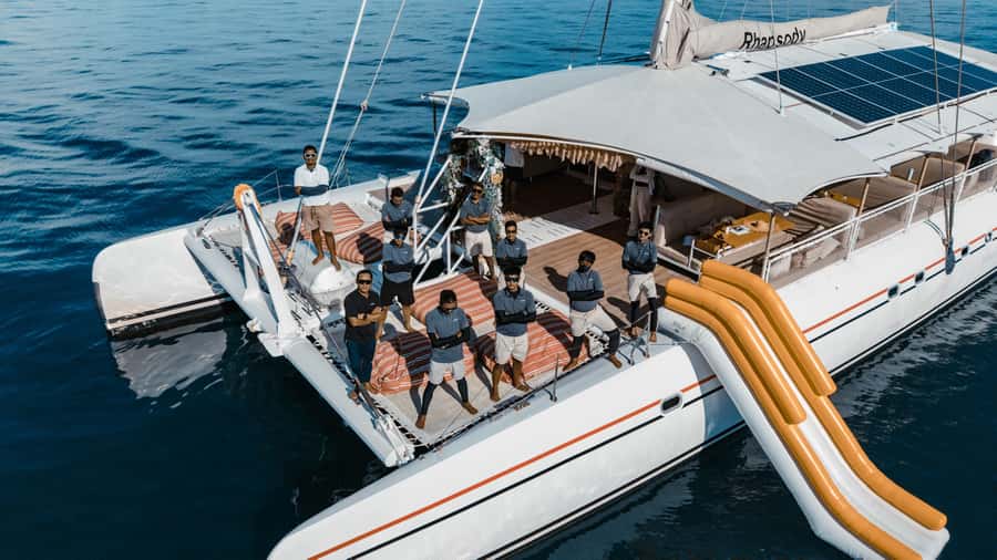 Phuket: Coral & Racha Sunset Luxury Catamaran Party Cruise - Timing, check-in, and how the day usually flows
