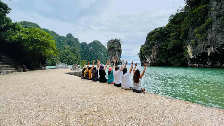 Phuket: Day Trip To Phi Phi, Maya and James Bond Islands - The route: Panak Island, Hong Island, and the James Bond viewpoint