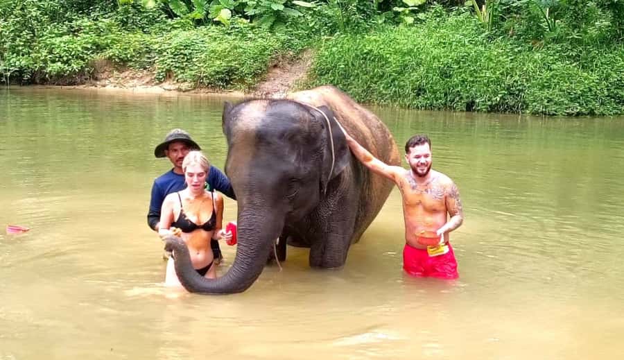 Phuket Ethical Nature Adventure: Rafting, Turtles & Elephant - Police Boat 813 Bangniang: a tsunami memorial that adds real weight