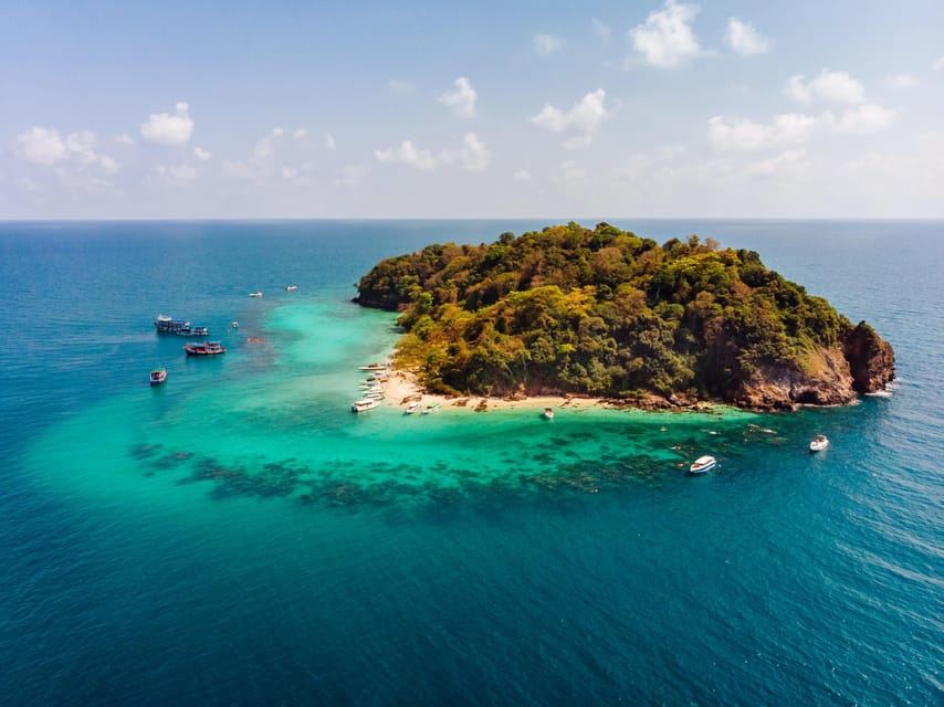 Phuket: Explore the Trio Khai Island Snorkelling Adventure - Khai Nok Island: largest stop, best snorkeling odds, and buffet lunch on the beach