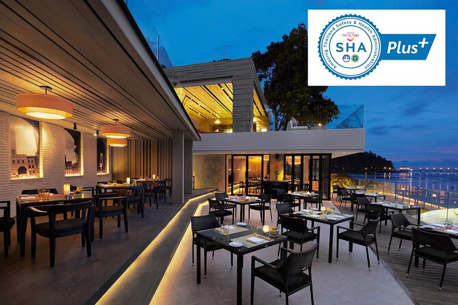 Phuket: Fine Italian Dining Experience with a View at La Gritta - The view over Patong Bay is the main character