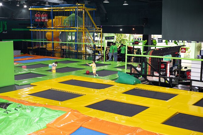 Phuket Full Day Froggy Fun Park Pass - Trampolines all day: foam pits, air throws, and basketball moves